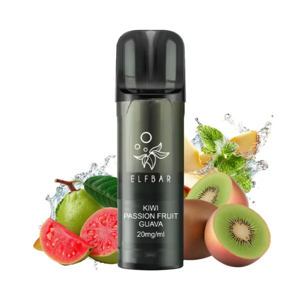 Elfbar ELFA PRO V2 Pods Kiwi Passionfruit Guava 20mg