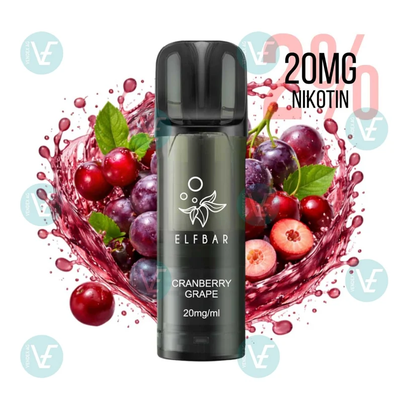 Elfbar ELFA PRO V2 Pods Cranberry Grape 20mg