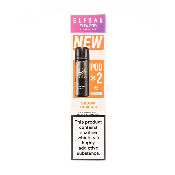 Elfbar ELFA PRO V2 Pods Snoow Tobacco 20mg