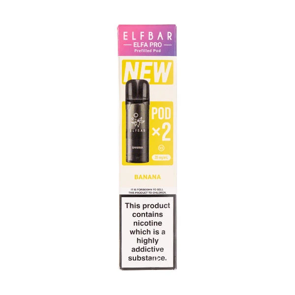 Elfbar ELFA PRO V2 Pods Banana 20mg