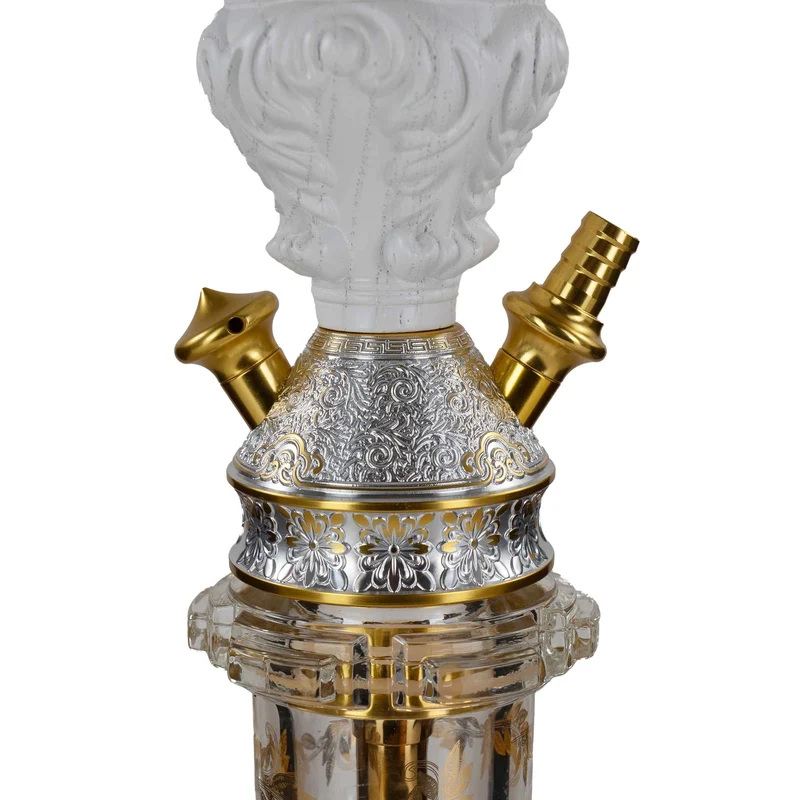 Dschinni Legend Shisha Alu Weiß - Tradi Shisha für unvergessliche Momente