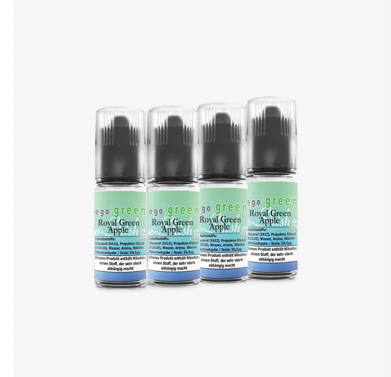 E-Shisha Liquid Royal Green Apple [Nikotinsalz] 10ml