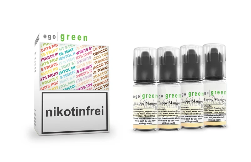 E-Shisha Liquid Happy Mango [Nikotinsalz] 10ml