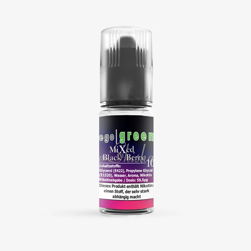 E-Shisha Liquid Mixed Black² Berry [Nikotinsalz] 10ml