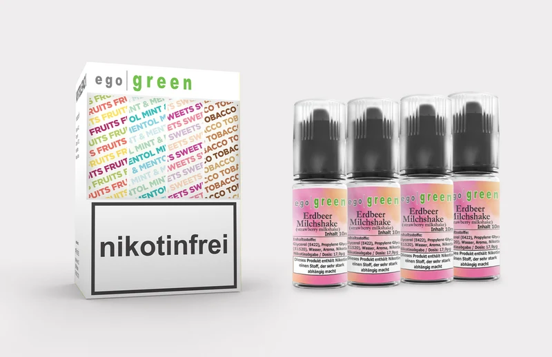 Erdbeer Milchshake (strawberry milkshake) e-Liquid 10ml