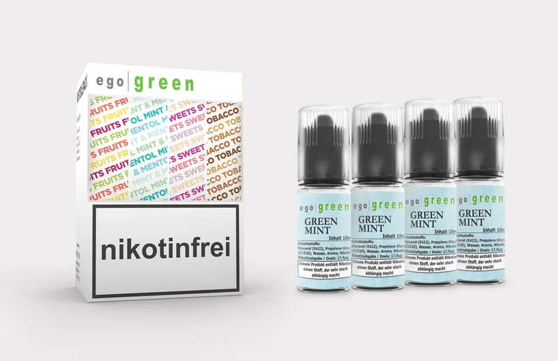Green Mint e-Liquid 10ml