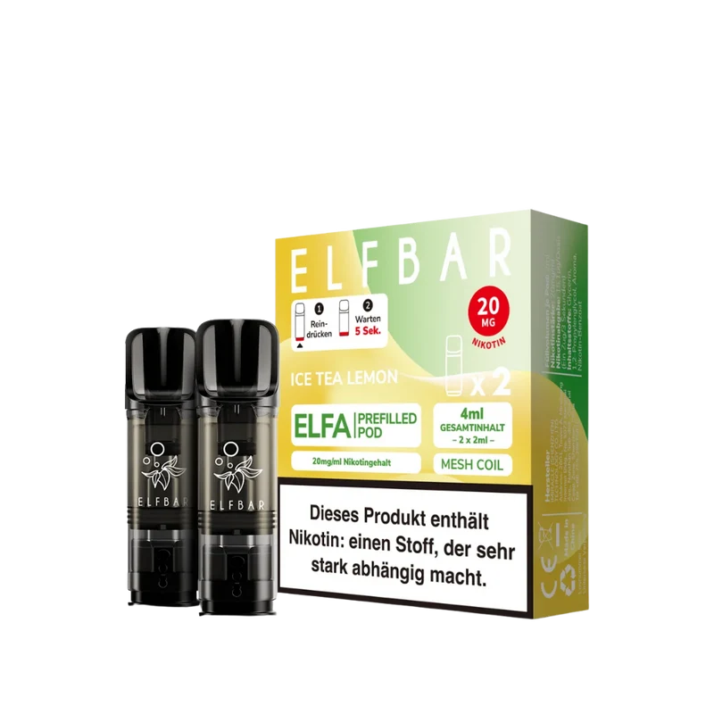 ELFA PODS - Ice Tea Lemon