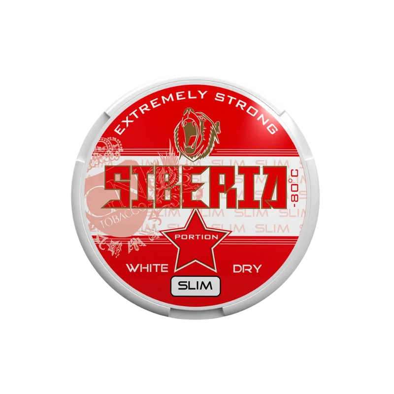 SIBERIA - Kautabak Red Slim -80°C 43mg - 10x13g