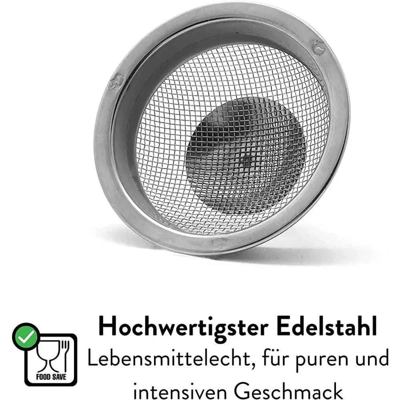 Glaskopf Dschinni Nero Kristall FS-Set mit Seflex und Vulcan Air