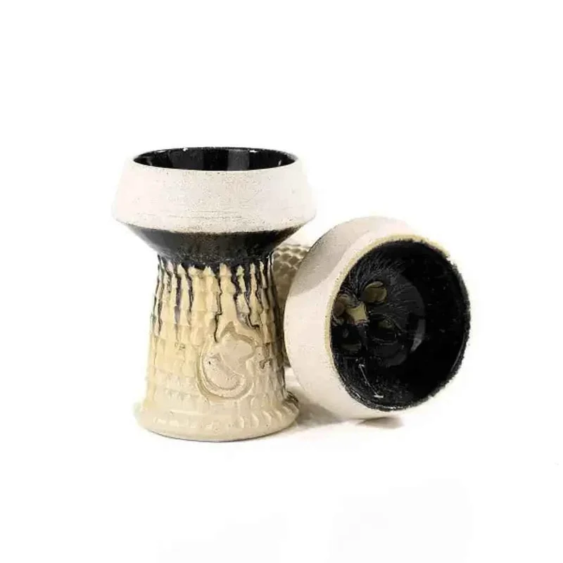 Dschinni Nero Steinkopf Schamottkopf Shisha