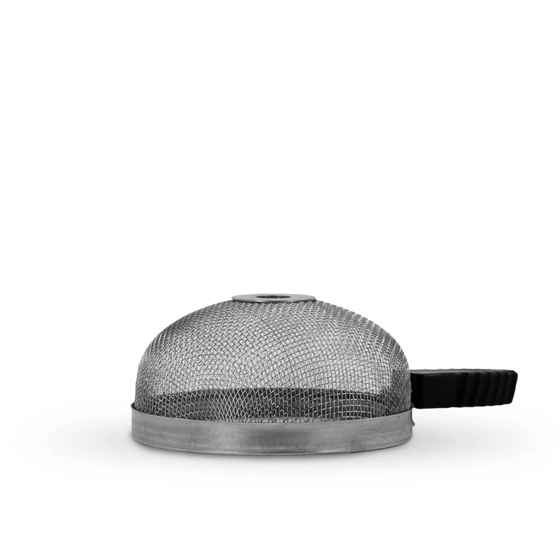 Dschinni Shisha Edelstahl Kaminaufsätze für Shishaköpfe Air Flow Technologie Vulcan Air mit Windbreaker