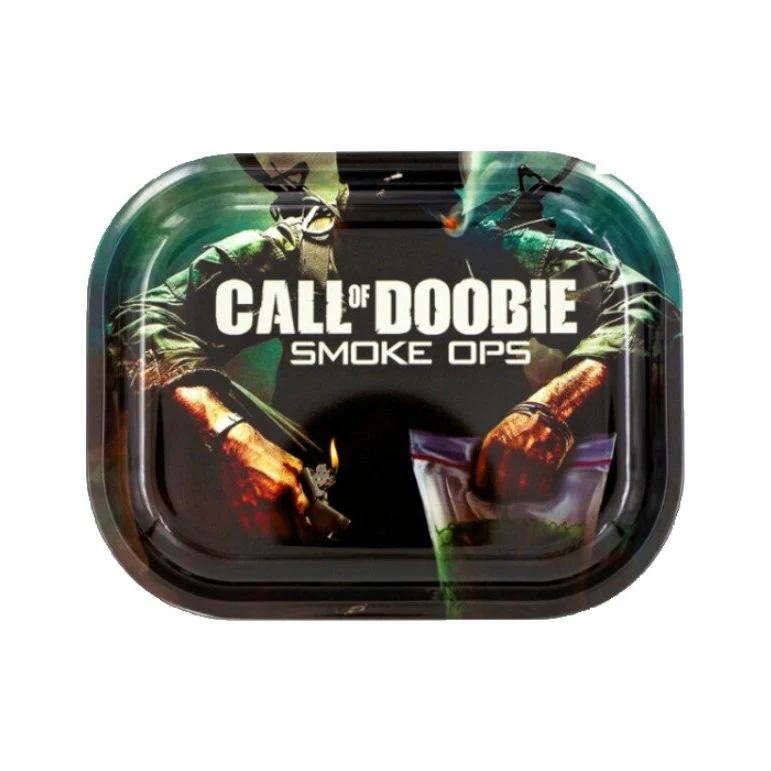 V Syndicate Rolling Tray Call of Doobie – 18 × 14 cm