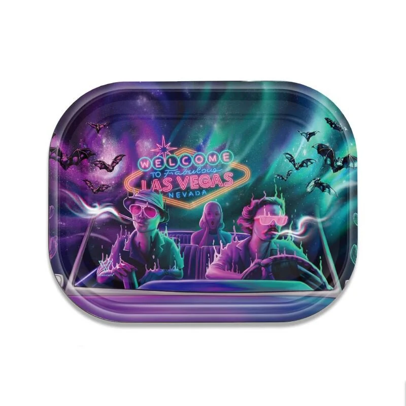 V Syndicate Rolling Tray Bat Country – 18 × 14 cm