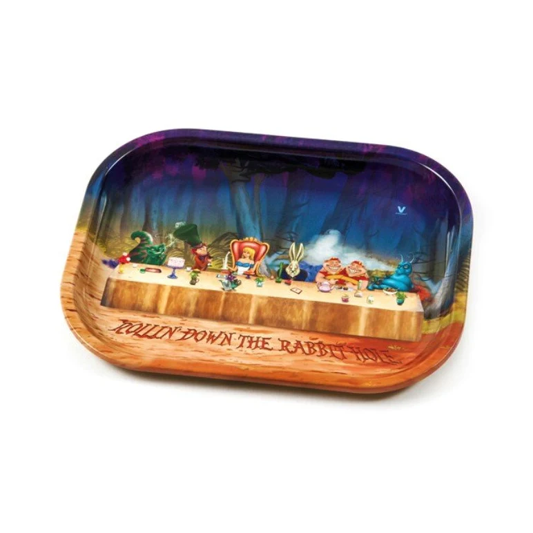 V Syndicate Rolling Tray Alice Dinner – 18 × 14 cm