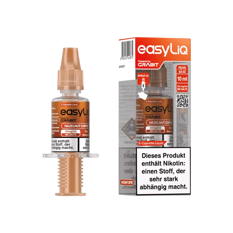GRABIT easyLiQ Injector Hazelnut Coffee 10ml/20mg