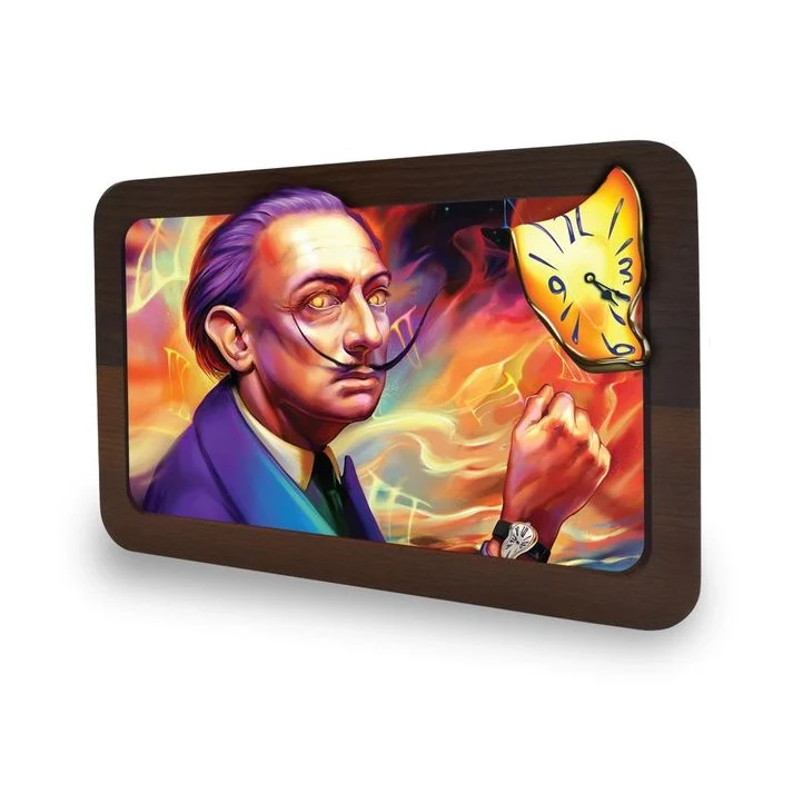 V Syndicate 3D Wood Rolling Tray Dalirious – 30 × 17.8 cm