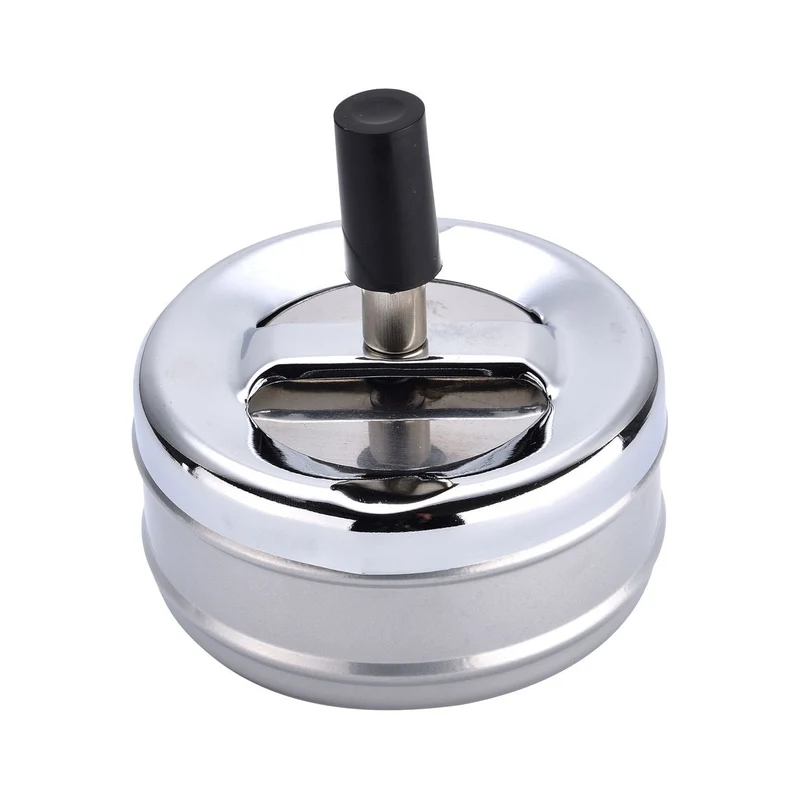 Champ Aschenbecher Metall mit Drehmechanik – Display 6 Stück