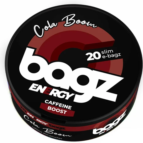 BAGZ ENERGY cola Boom Coffeine Boost, 20 Bags pro Dose