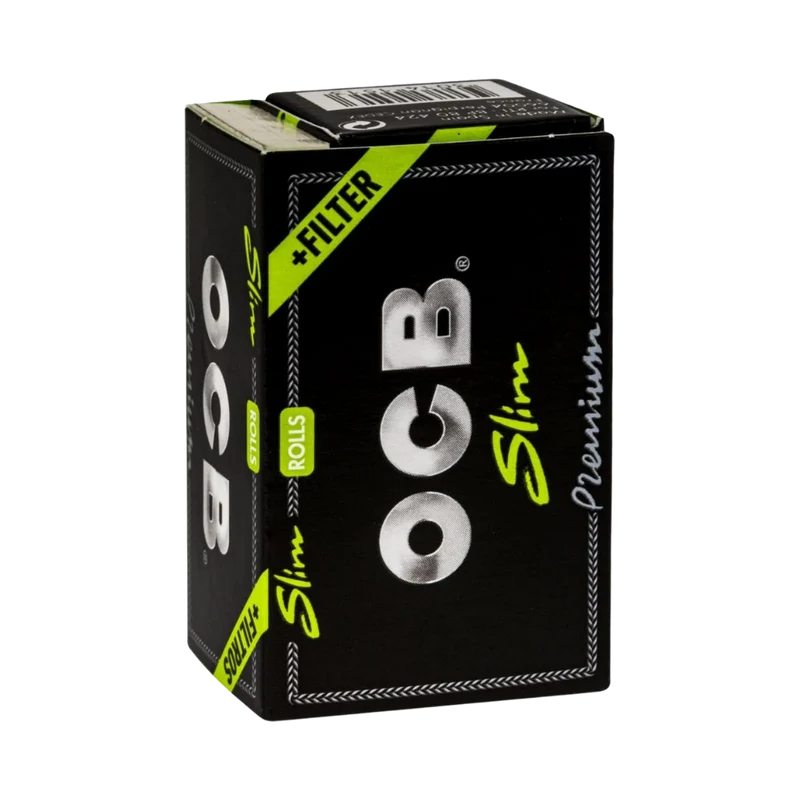 OCB SCHWARZ - Rolls Slim - 24x4mtr. + Tips