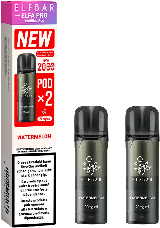 Elfbar Elfa Pro V2 Watermelon 2ml 2Pods