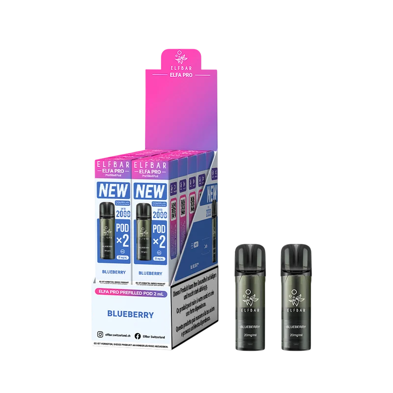 Elfbar Elfa Pro V2 Blueberry 2ml 2Pods