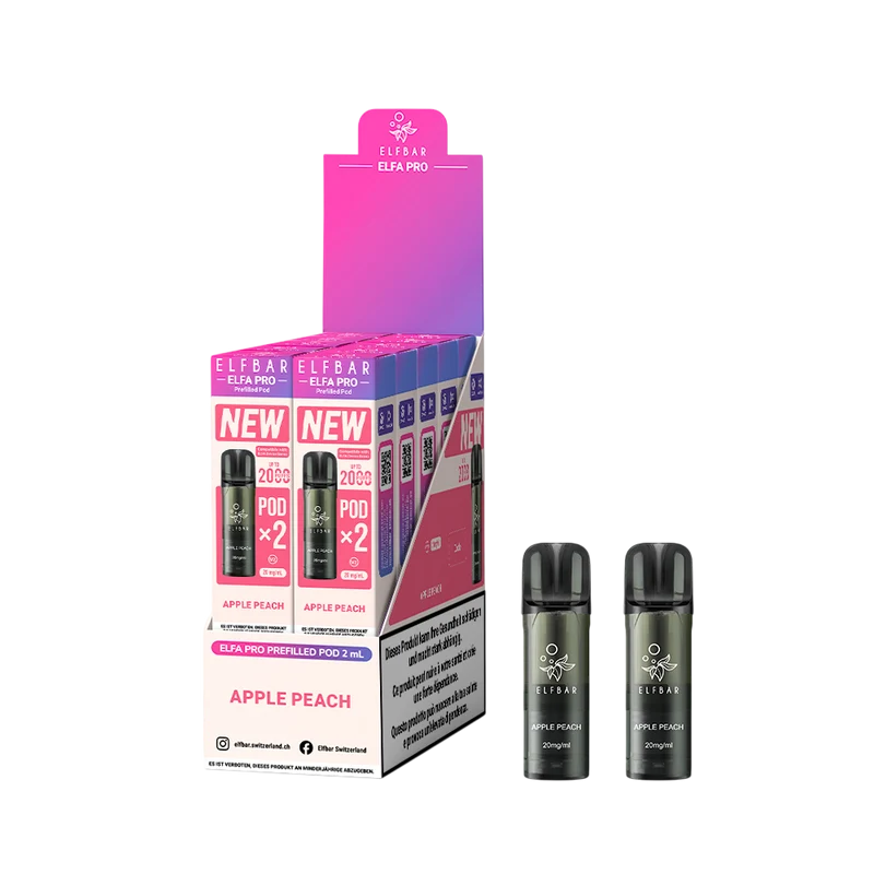 Elfbar Elfa Pro V2 Apple Peach 2ml 2Pods