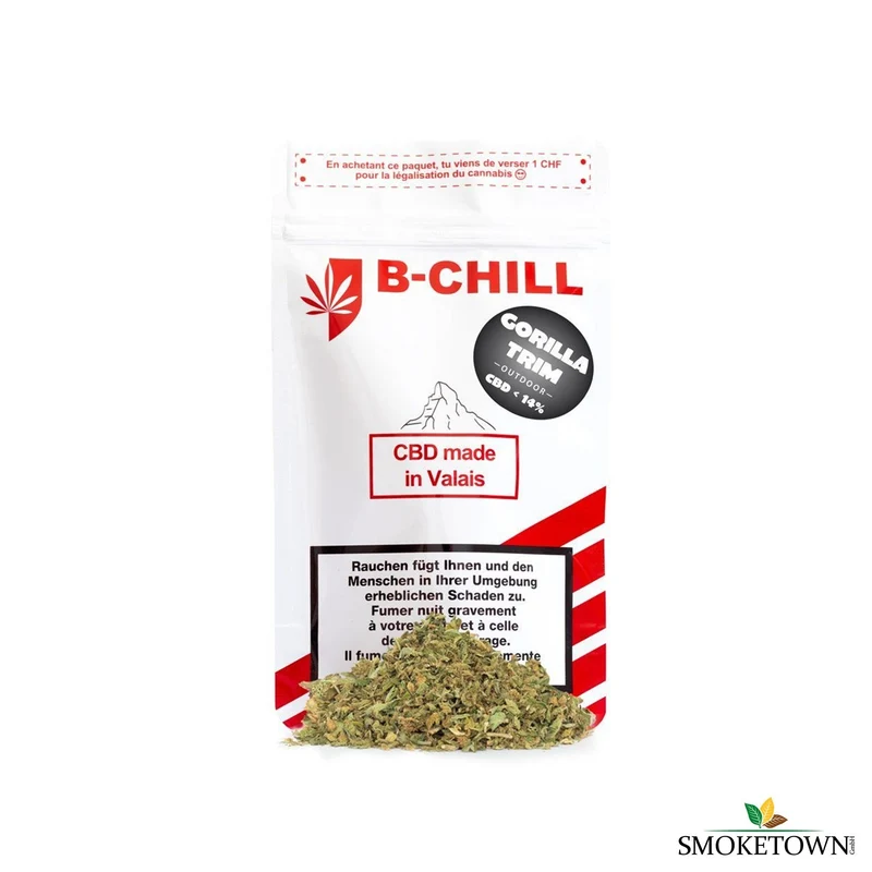 B-Chill CBD Gorilla Trim - 10 g