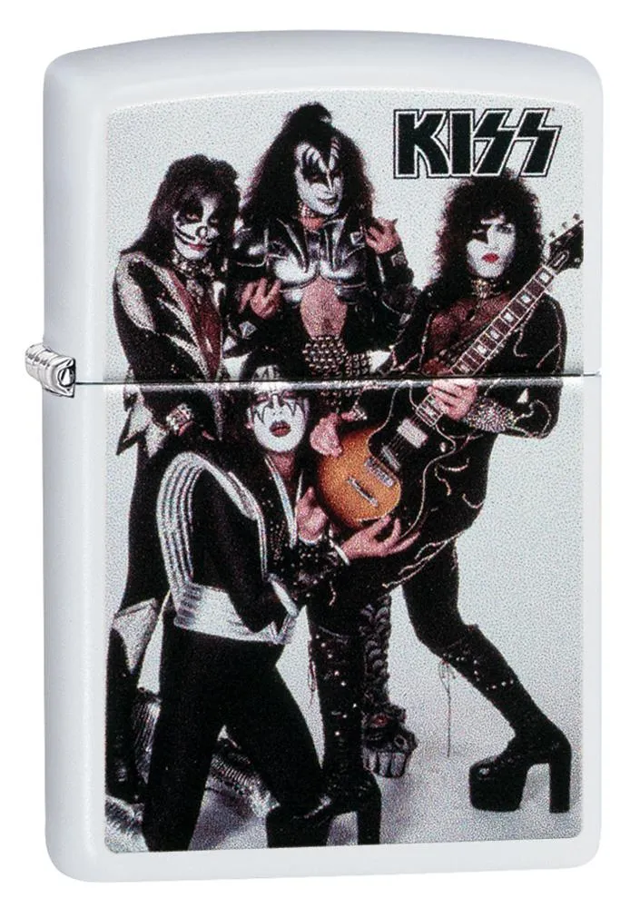 Zippo KISS Design - White Matte