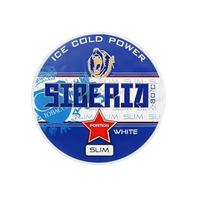 SIBERIA - Kautabak Ice Cold Power Slim -80°C 24mg - 10x20g