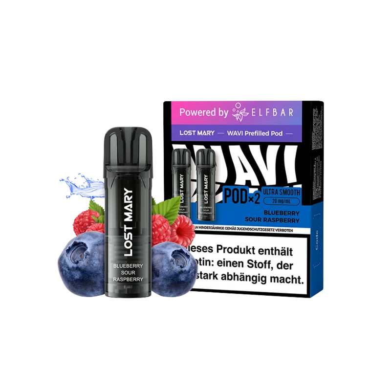 Lost Mary WAVI Pods - Blueberry Sour Raspberry