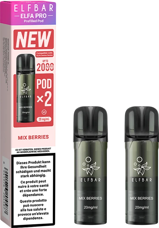 Elfbar Elfa Pro V2 Mix Berries 2ml 2Pods