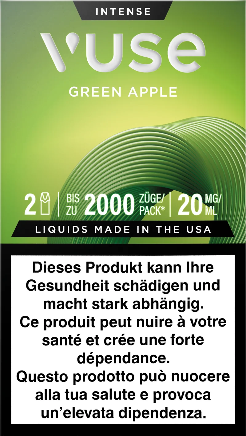Vuse Pod Green Apple 20mg 2pods
