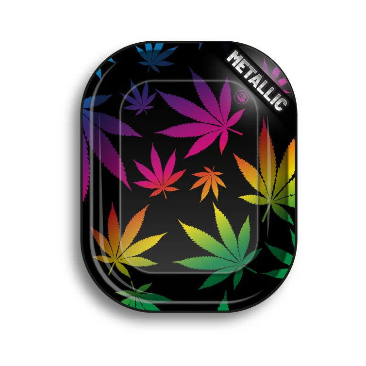 FireFlow Rolling Tray S «Leaves Gradient» 14 × 18 cm (4 Stk.)