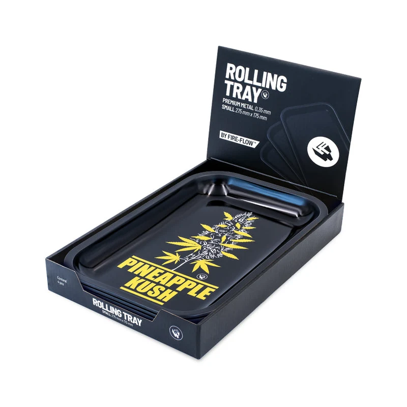 FireFlow Rolling Tray M «Pineapple Kush» 27.5 × 17.5 cm (4 Stk.)