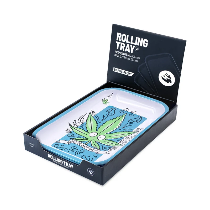 FireFlow Rolling Tray M «420 Cards» 27.5 × 17.5 cm (4 Stk.)