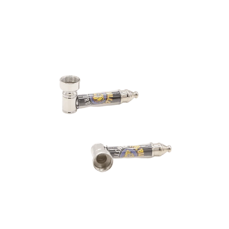 Bulldog Metallpfeife Pfeife+Siebe, 7cm
