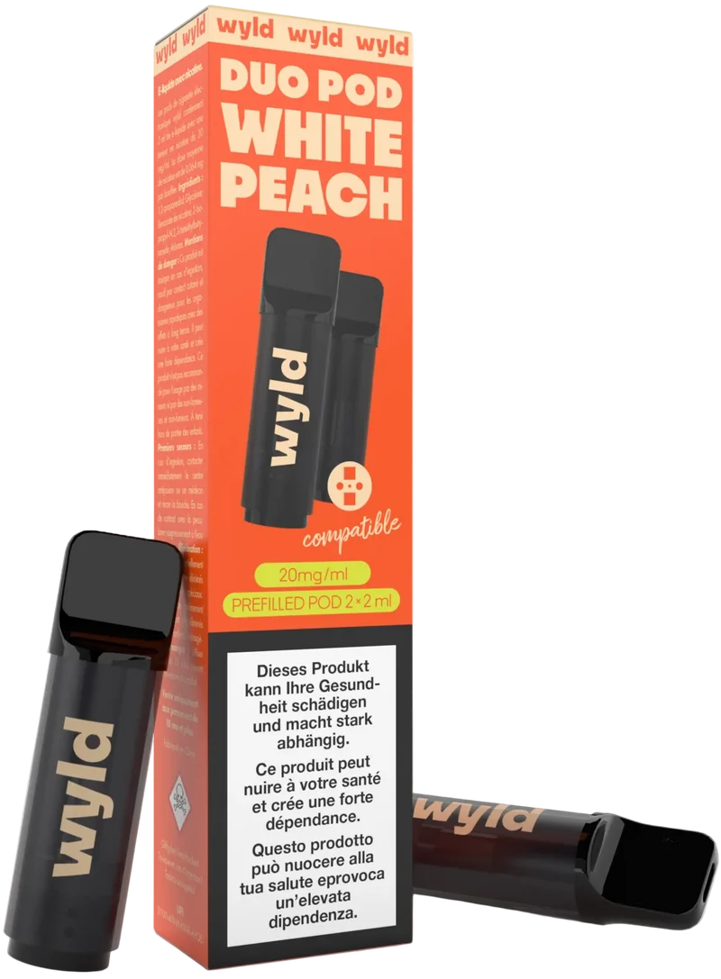 wyld White Peach 2pods 2ml