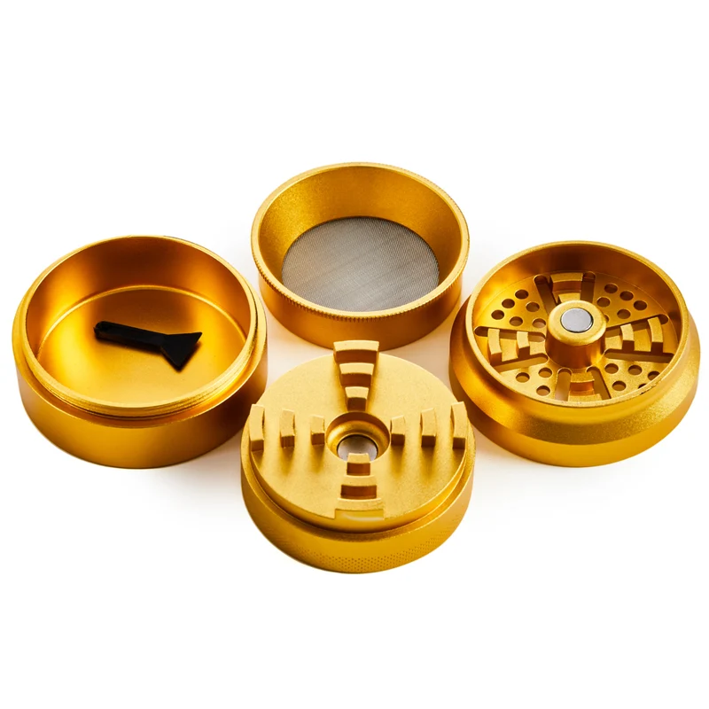 Granny’s Aluminium Grinder 4-teilig – 63 / 55 mm