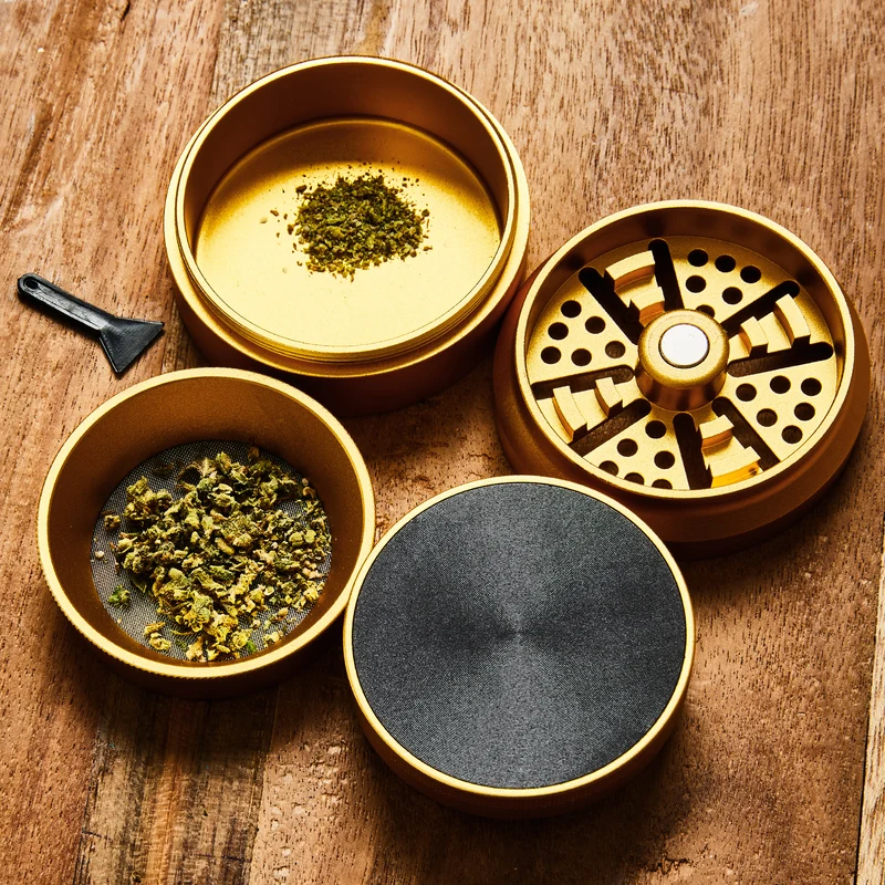 Granny’s Aluminium Grinder 4-teilig – 63 / 55 mm