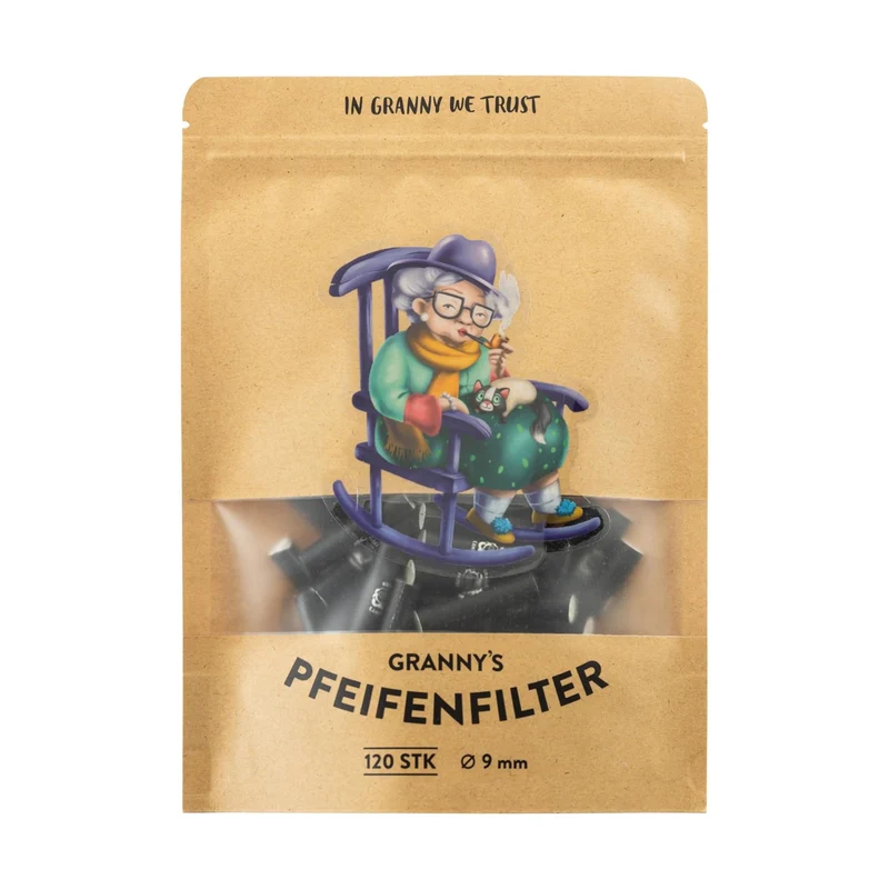 Aktivkohlefilter 9mm – Pfeifenfilter 120 Stück in Schwarz für Selbstdreher