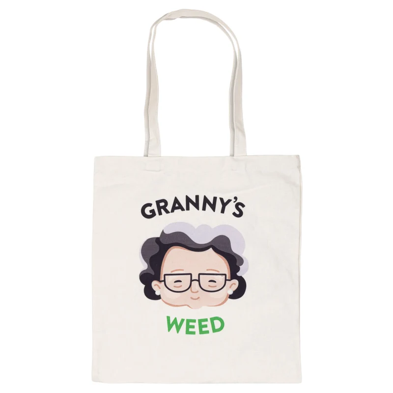 Granny's Baumwolltasche – nachhaltig, robust & mit Liebe gemacht - 2er Set