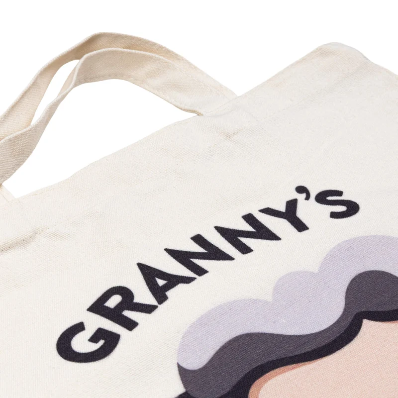 Granny's Baumwolltasche – nachhaltig, robust & mit Liebe gemacht - 2er Set