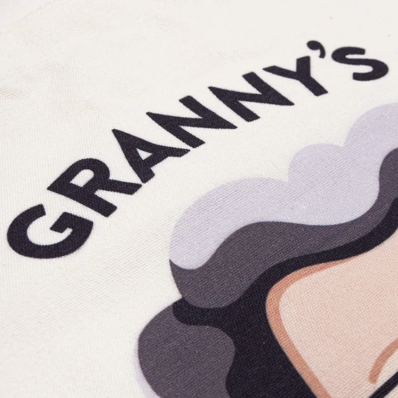 Granny's Baumwolltasche – nachhaltig, robust & mit Liebe gemacht - 2er Set