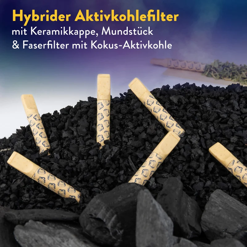 Granny’s Hybrider Aktivkohlefilter Deluxe – 6 mm