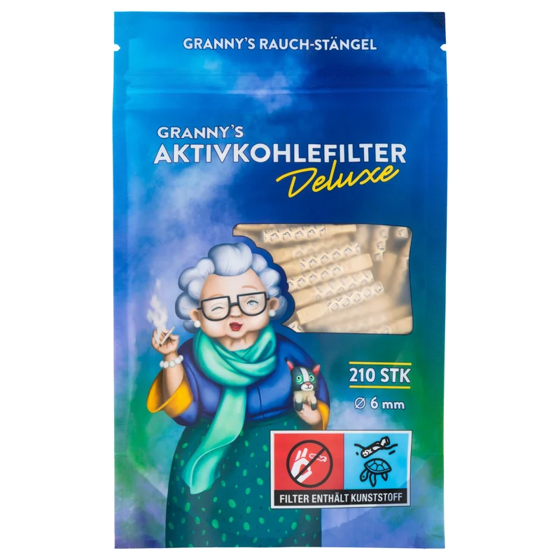 Granny’s Hybrider Aktivkohlefilter Deluxe – 6 mm