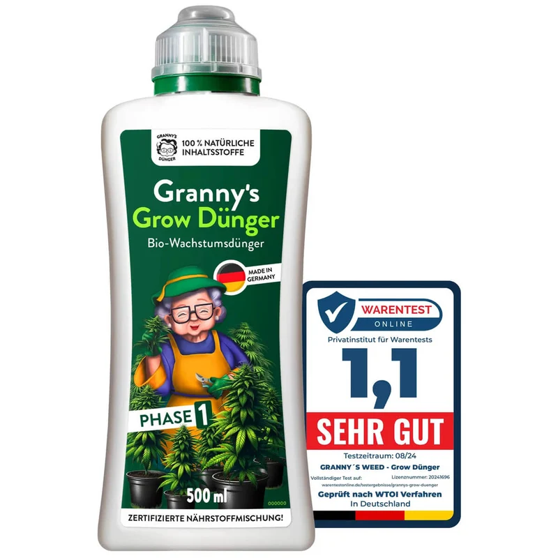 Cannabis Dünger Set – Grow & Bloom für optimales Wachstum & Blüte