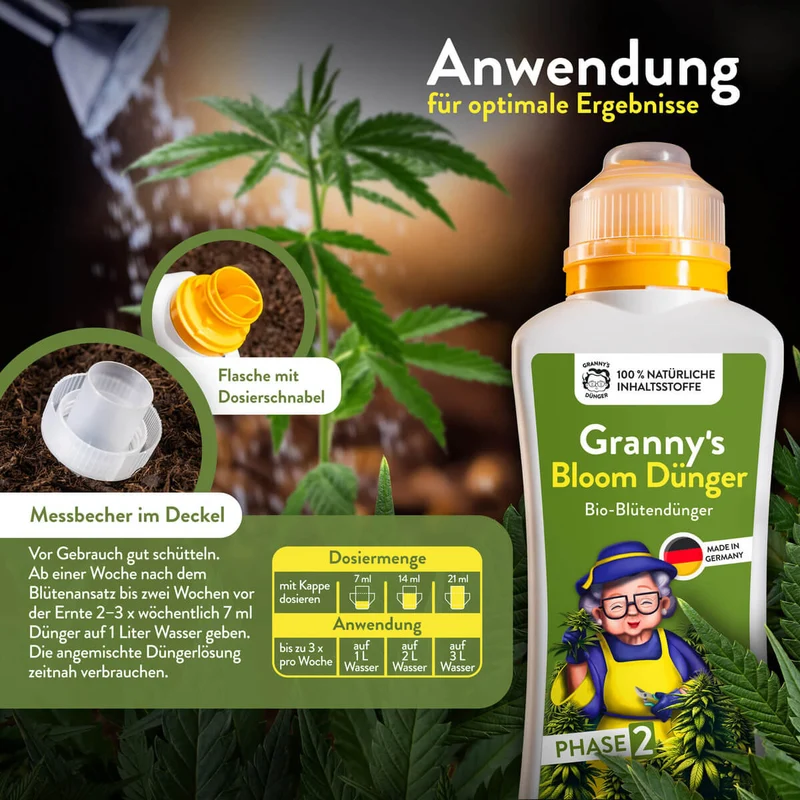 Cannabis Bloom Dünger – Organischer Hanf Blütendünger