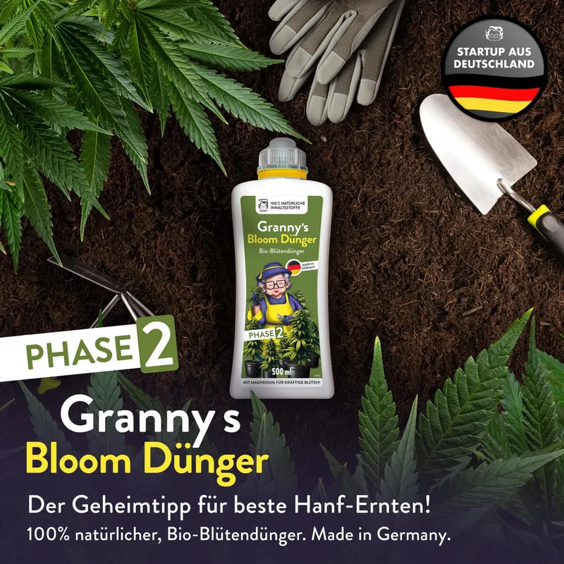 Cannabis Bloom Dünger – Organischer Hanf Blütendünger