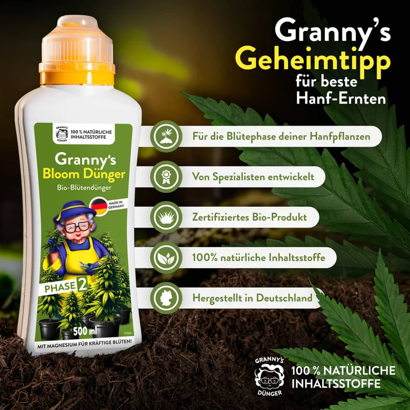 Cannabis Bloom Dünger – Organischer Hanf Blütendünger