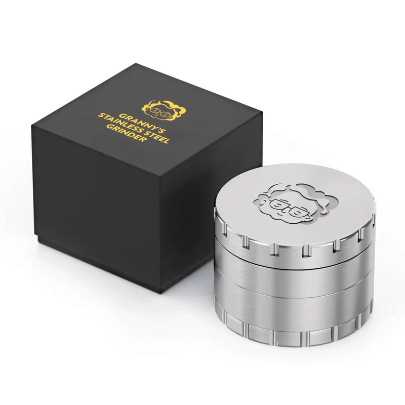 Granny’s Edelstahl Grinder 4-teilig – 63mm